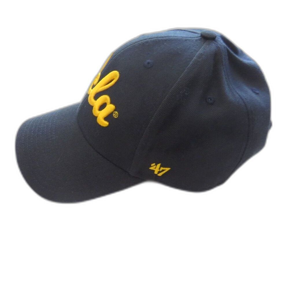 UCLA Bruins Men's/Unisex Outline Script Baseball Cap 47 Brand Navy/Gold OS NWOT - Picture 3 of 6